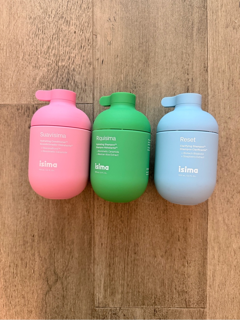 isima Trio Shampoo & Conditioner bundle
